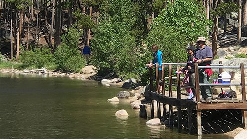 Wild Bill Lake fishing in Red Lodge Montana